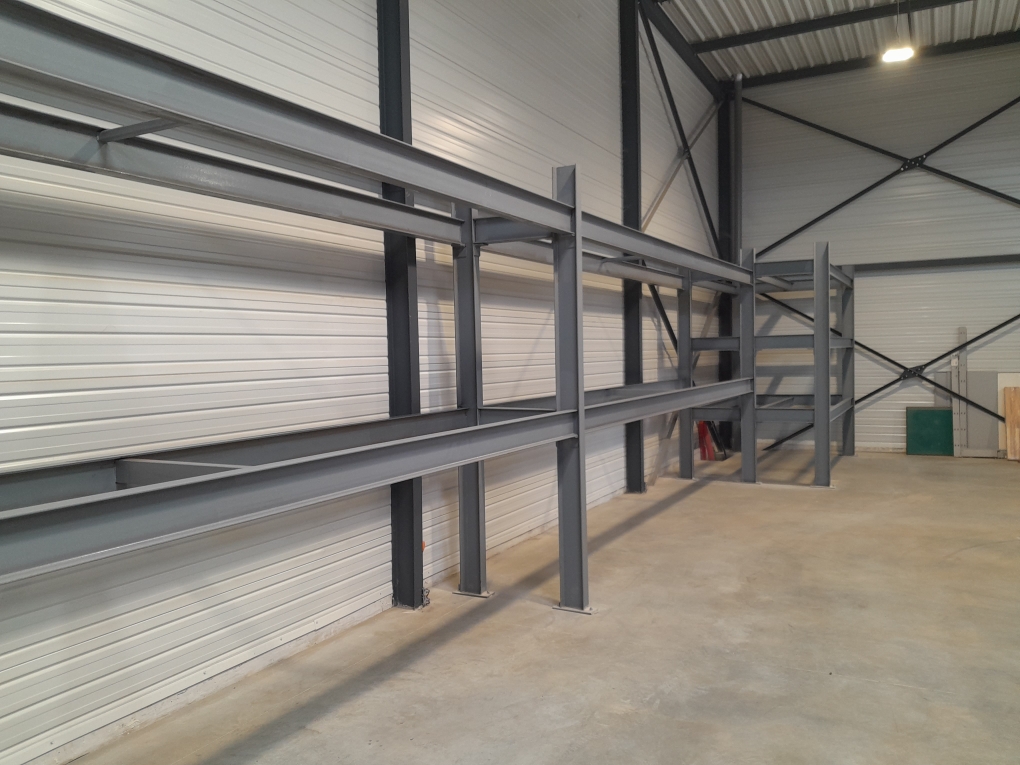 RACK DE STOCKAGE ACIER SUR MESURE
