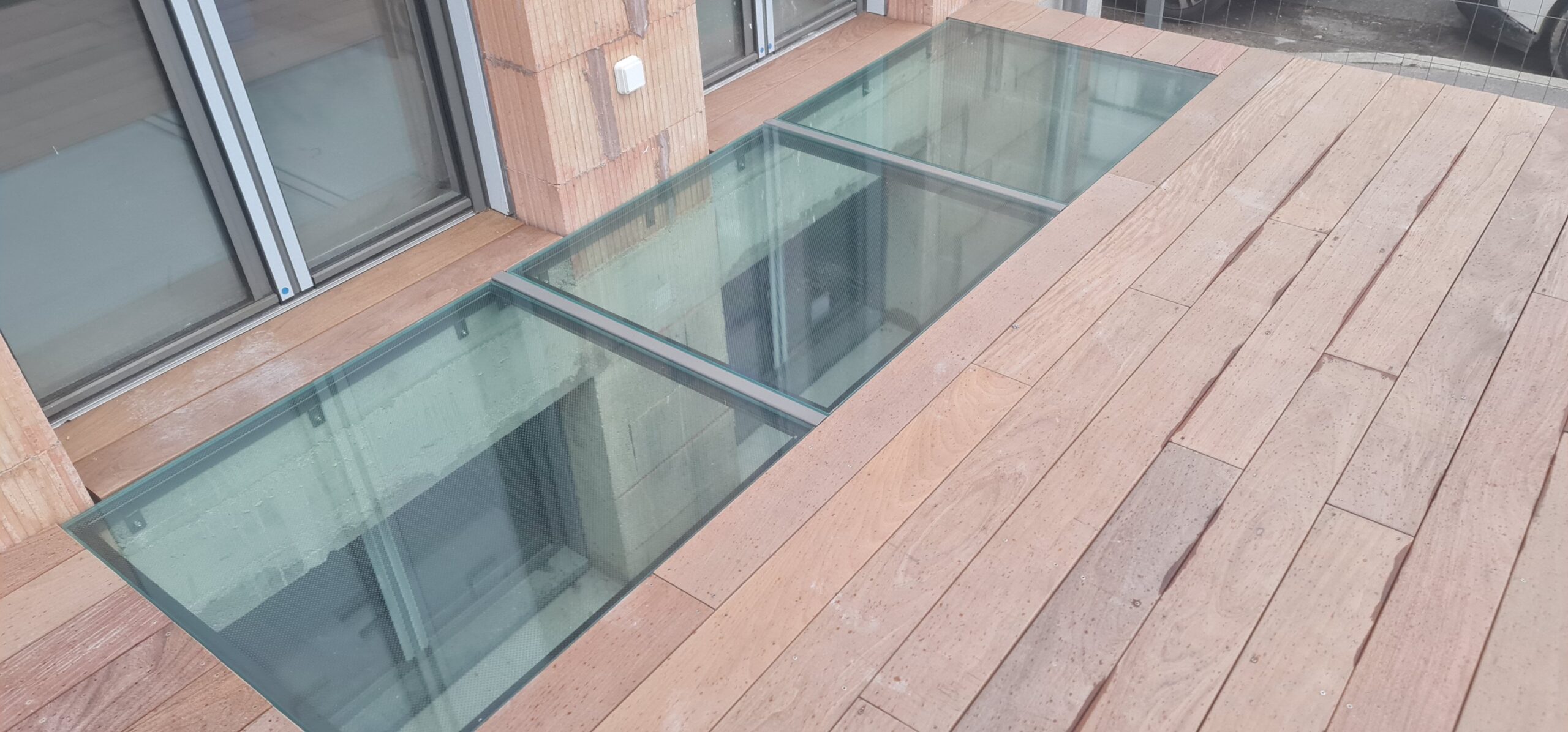 Terrasse extérieure en IPE