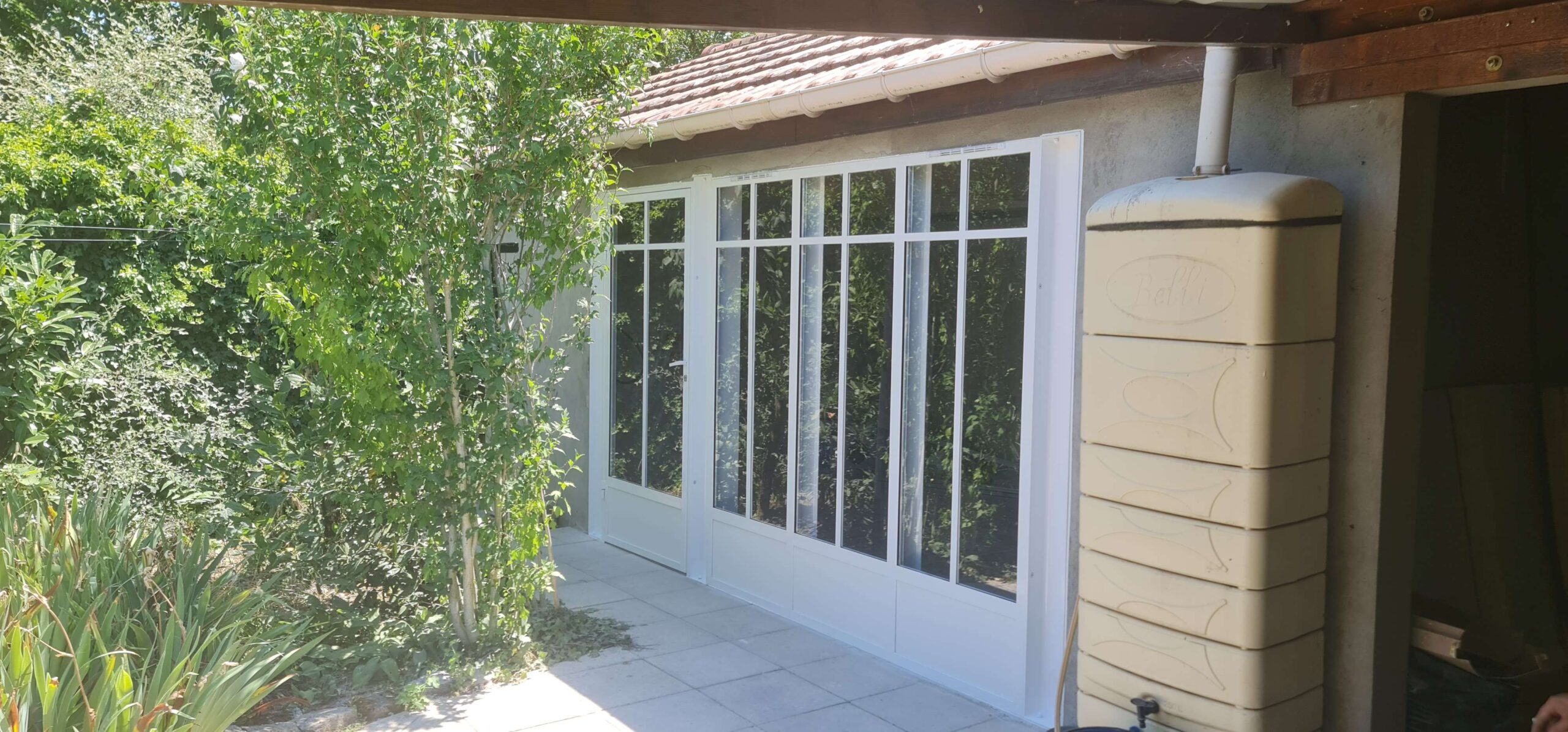 Verrière fermeture annexe